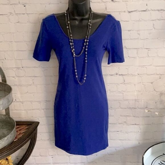 Forever 21 Cobalt Blue Scoop Back Dress - Picture 3 of 6